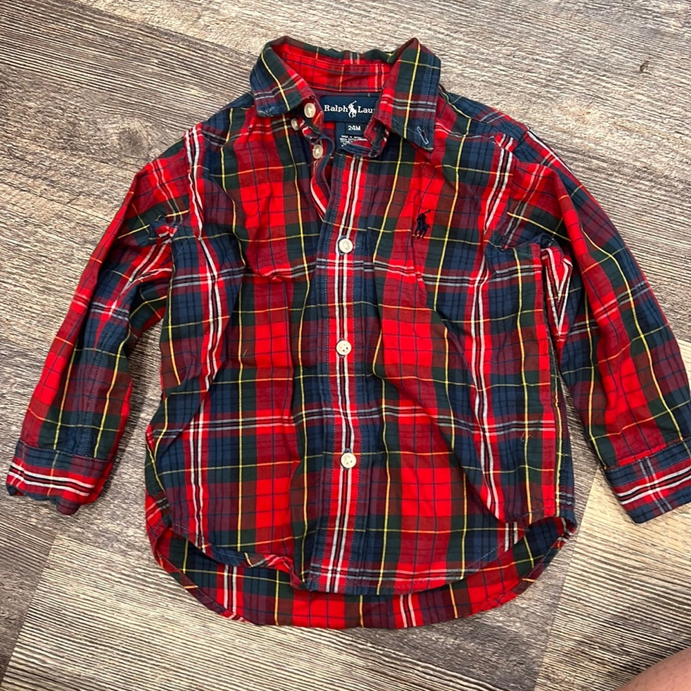 Ralph Lauren butting up shirt